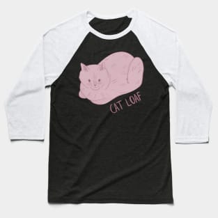 Cat Loaf Baseball T-Shirt
